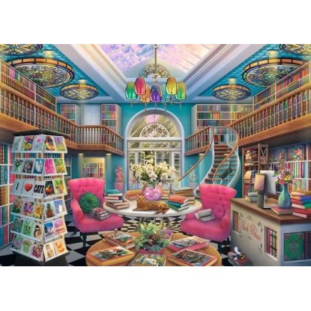 PUZZLE 1000 PZAS EL REINO DEL LIBRO (50x70cms) RAVENSBURGER 12000167