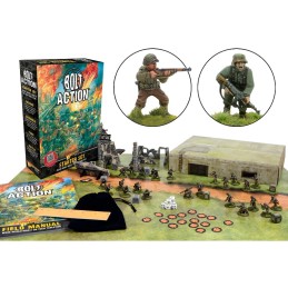 STARTER SET - BOLT ACTION US ARMY Vs ALEMANES - Warlord Games 401510006