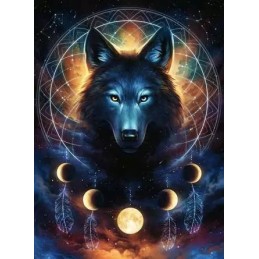 PUZZLE 500 PZAS LOBO LUNAR (49x36cms) RAVENSBURGER 12000442