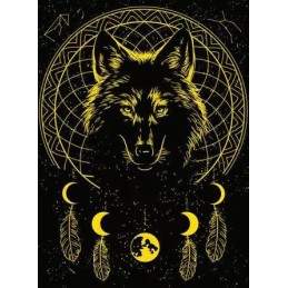 PUZZLE 500 PZAS LOBO LUNAR (49x36cms) RAVENSBURGER 12000442