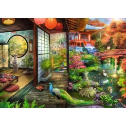 PUZZLE 1000 PZAS JARDIN JAPONES (50x70cms) RAVENSBURGER 12000635