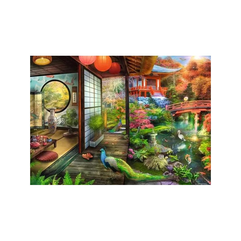 PUZZLE 1000 PZAS JARDIN JAPONES (50x70cms) RAVENSBURGER 12000635