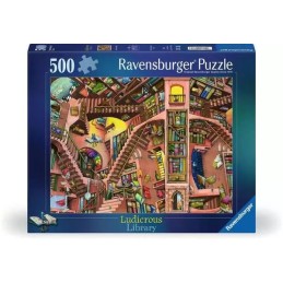 PUZZLE 500 PZAS LUDICRUS LIBRARY (49x36cms) RAVENSBURGER 12000681