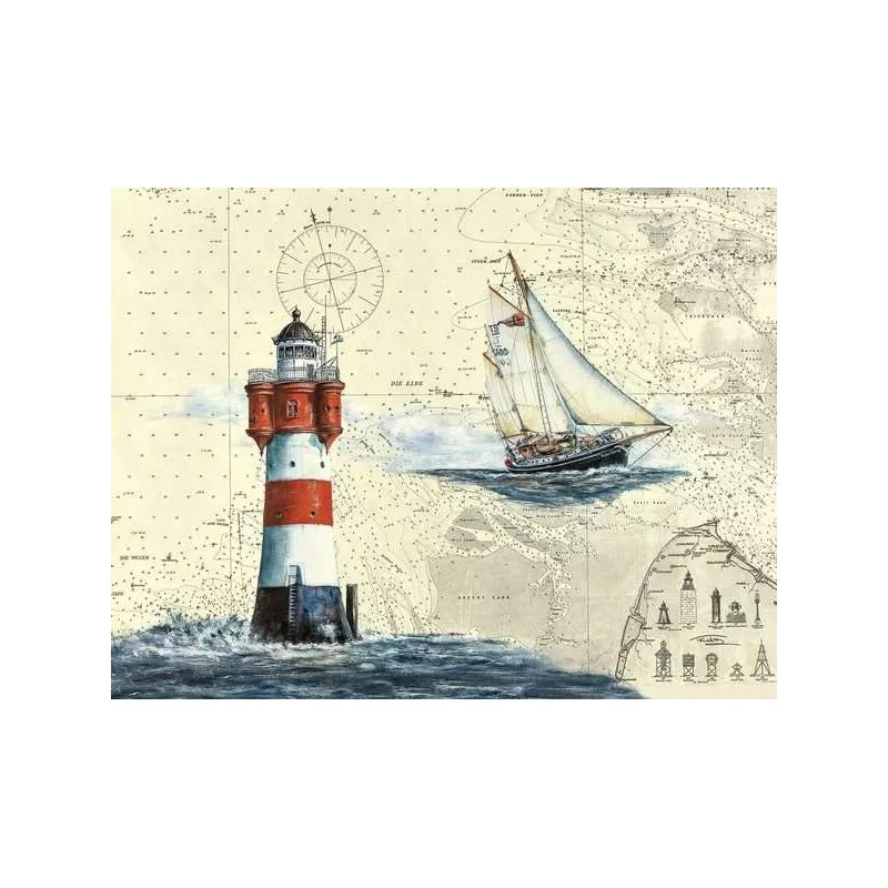 PUZZLE 2000 PZAS ROMANTIC LIGHTHOUSE (98x75cms) RAVENSBURGER 12000804