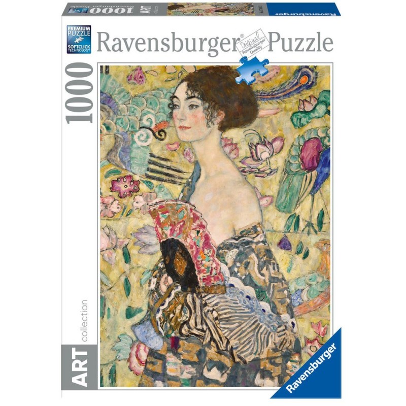 PUZZLE 1000 PZAS MUJER CON ABANICO (50x70cms) RAVENSBURGER 12001132