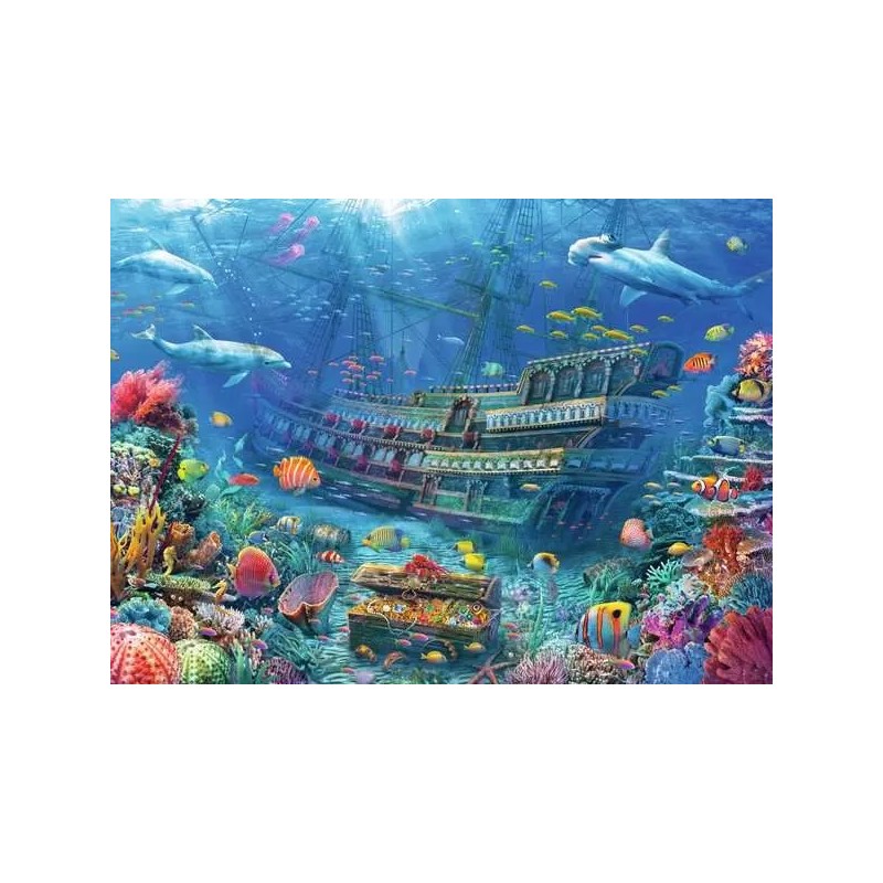 PUZZLE 200 PZAS XXL DESCUBRIMIENTO SUBMARINO - RAVENSBURGER 12944