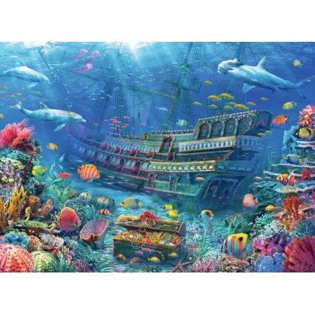 PUZZLE 200 PZAS XXL DESCUBRIMIENTO SUBMARINO - RAVENSBURGER 12944