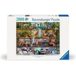 PUZZLE 2000 PZAS ANIMALES SALVAJES (98x75 cms) - RAVENSBURGER 16652