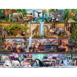 PUZZLE 2000 PZAS ANIMALES SALVAJES (98x75 cms) - RAVENSBURGER 16652