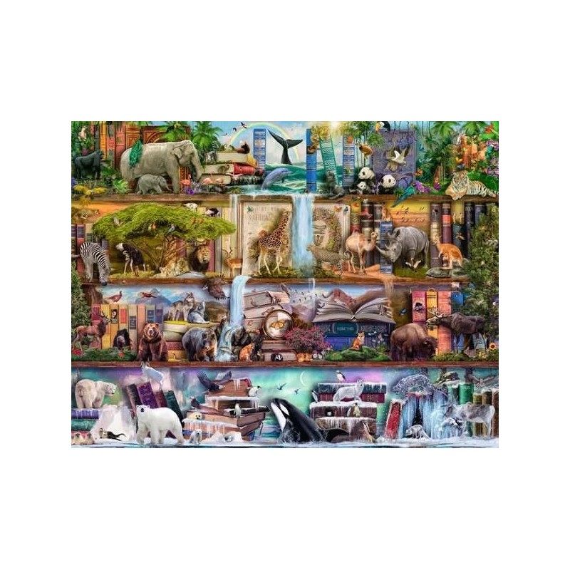 PUZZLE 2000 PZAS ANIMALES SALVAJES (98x75 cms) - RAVENSBURGER 16652