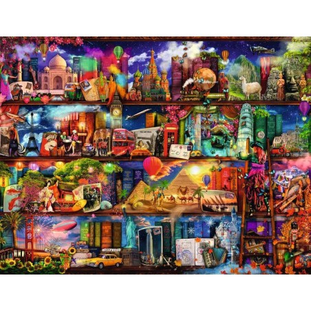 PUZZLE 2000 PZAS MUNDO DE LOS LIBROS (98x75 cms) - RAVENSBURGER 16685