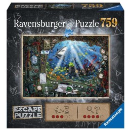 PUZZLE ESCAPE 759 PZAS - EL  SUBMARINO - RAVENSBURGER 19959