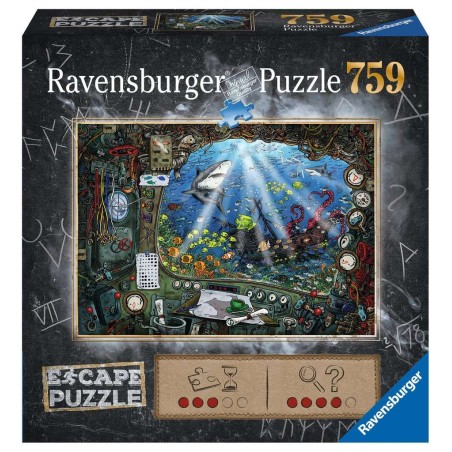 PUZZLE ESCAPE 759 PZAS - EL  SUBMARINO - RAVENSBURGER 19959