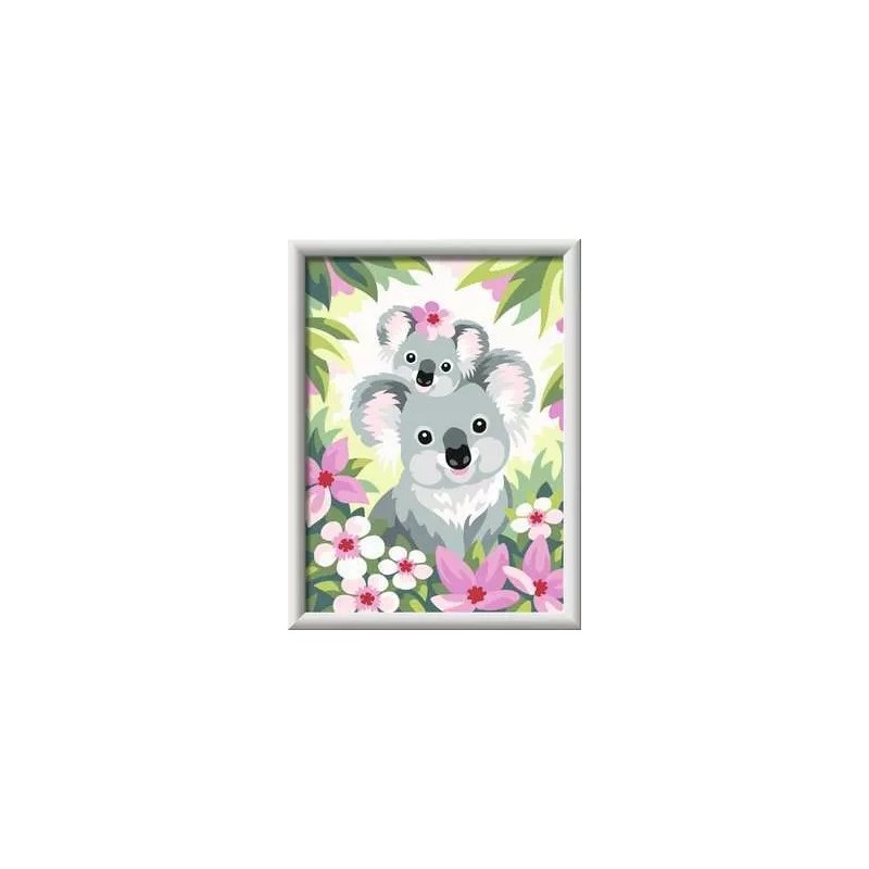 CREART KOALAS ADORABLES (KIT PARA PINTAR CON NUMEROS) RAVENSBURGER 20050