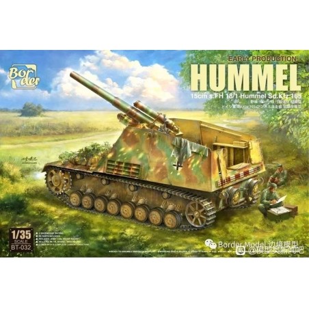 CAÑON AUTOPROPULSADO Sd.Kfz. 165 Hummel (Early) -Escala 1/35- Border Model BT-032