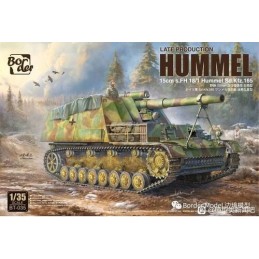 CAÑON AUTOPROPULSADO Sd.Kfz. 165 Hummel (Late) -Escala 1/35- Border Model BT-035