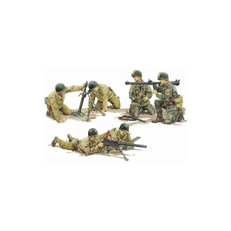 ARMAS DE APOYO U.S. ARMY -Escala 1/35- Dragon Models 6198