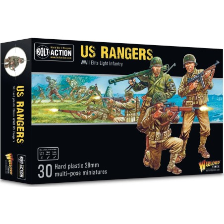 INFANTERIA U.S. ARMY "RANGERS" -Escala 1/56- Warlord Games 402013016