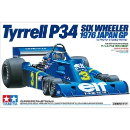 TYRRELL P34 "Six Wheeler" -Escala 1/20- Tamiya 20058