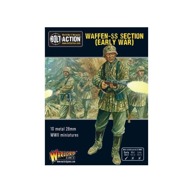 INFANTERIA ALEMANA (Waffen SS) -Escala 1/56- Warlord Games 402212101