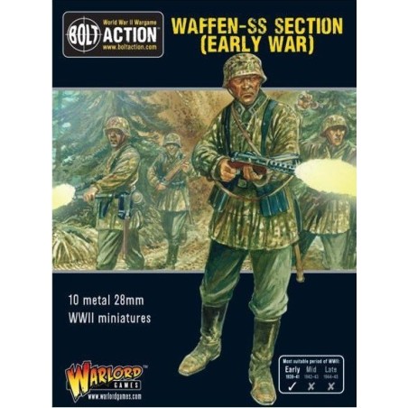 INFANTERIA ALEMANA (Waffen SS) -Escala 1/56- Warlord Games 402212101