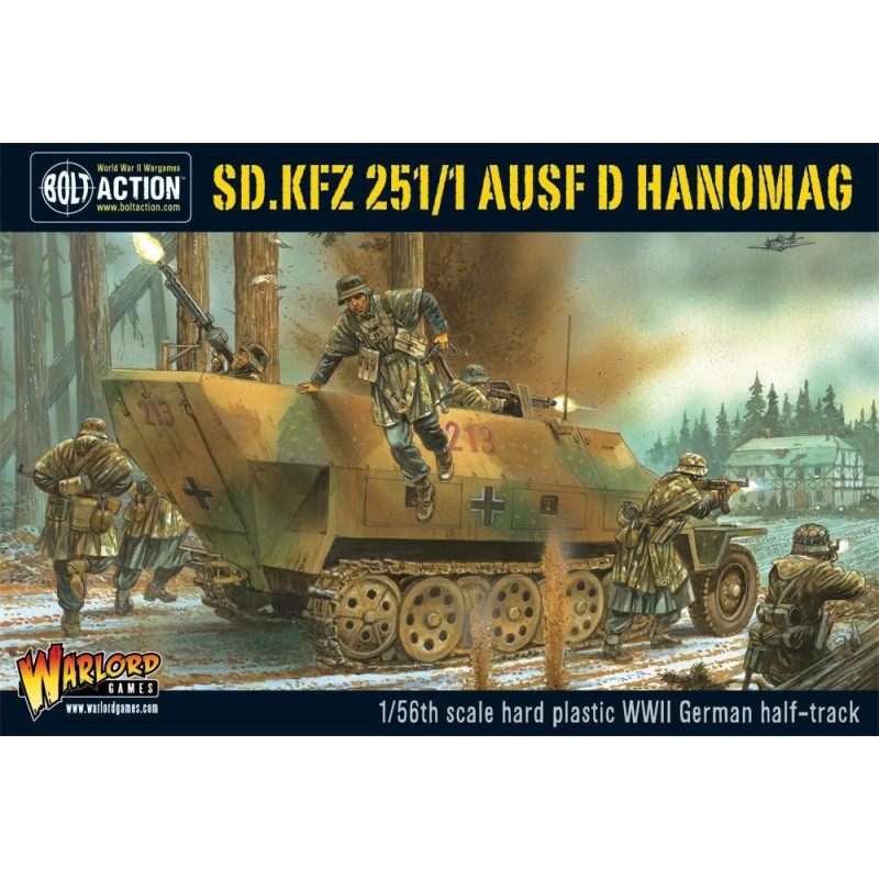 SEMIORUGA SD.KFZ. 251/1 Ausf. D -Escala 1/56- Warlord Games 402012003