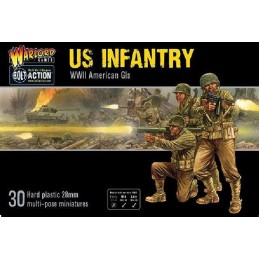 INFANTERIA U.S. ARMY "G.I."  -Escala 1/56- Warlord Games 402013012