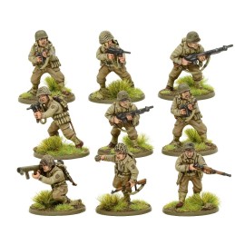 INFANTERIA U.S. ARMY "G.I."  -Escala 1/56- Warlord Games 402013012