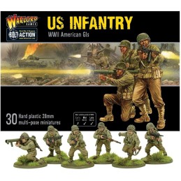 INFANTERIA U.S. ARMY "G.I."  -Escala 1/56- Warlord Games 402013012