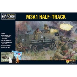 SEMIORUGA M-3A1 U.S. Halftrack -Escala 1/56- Warlord Games 402013010