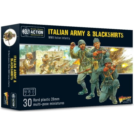 INFANTERIA ITALIANA & CAMISAS NEGRAS -Escala 1/56- Warlord Games 402015801