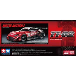 KIT NISSAN MISMO Motul Autech Z 2023 (TT-02) -Escala 1/10- Tamiya 58735