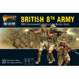 INFANTERIA BRITANICA "8º EJERCITO" -Escala 1/56- Warlord Games 402011015