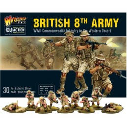 INFANTERIA BRITANICA "8º EJERCITO" -Escala 1/56- Warlord Games 402011015