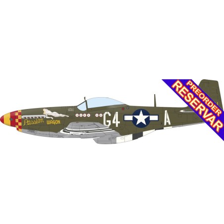 NORTH AMERICAN P-51 D-5 MUSTANG -Escala 1/72- Eduard 7476