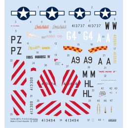 NORTH AMERICAN P-51 D-5 MUSTANG -Escala 1/72- Eduard 7476