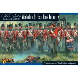 INFANTERIA DE LINEA BRITANICA (WATERLOO) -Escala 1/56- Warlord Games WGNBR12