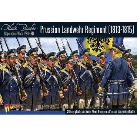 INFANTERIA REGIMIENTO LANDWEHR (1813 - 1815) -Escala 1/56- Warlord Games 302012501