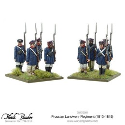 INFANTERIA REGIMIENTO LANDWEHR (1813 - 1815) -Escala 1/56- Warlord Games 302012501