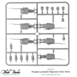 INFANTERIA REGIMIENTO LANDWEHR (1813 - 1815) -Escala 1/56- Warlord Games 302012501