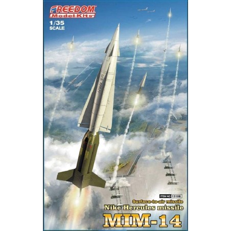 MISIL ANTIAEREO NIKE HERCULES MIM-14 -Escala 1/35- Freedom Model Kit 15106