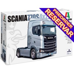 CAMION SCANIA 770S 4x2 Normal Roof "Grey Cab" -Escala 1/24- Italeri 3971