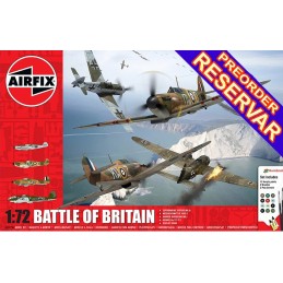 SET BATALLA DE INGLATERRA (Pegamento & pinturas) -Escala 1/72- Airfix A50173A