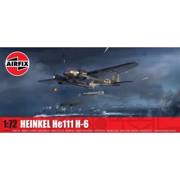 Heinkel He-111 H-6 -Escala 1/72- Airfix A07007C