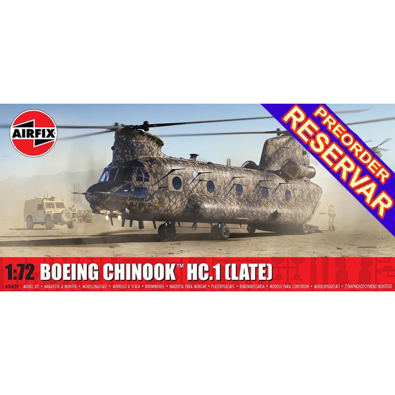 Boeing Chinook HC.1 (Late) -Escala 1/72- Airfix A06024