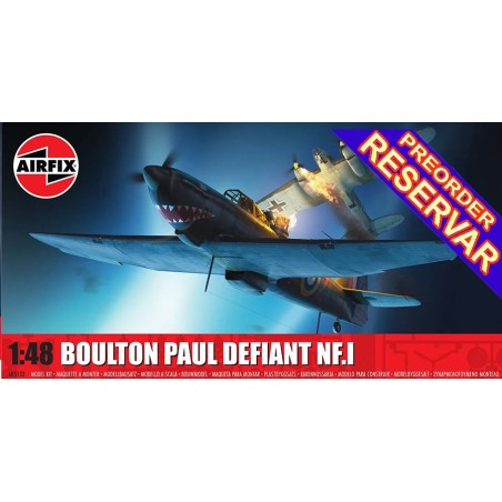 BOULTON PAUL DEFIANT NF-I -Escala 1/48- Airfix A05132