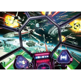 PUZZLE 1000 Pzas STAR WARS: CABINA TIE FIGHTER - Ravensburger 16920