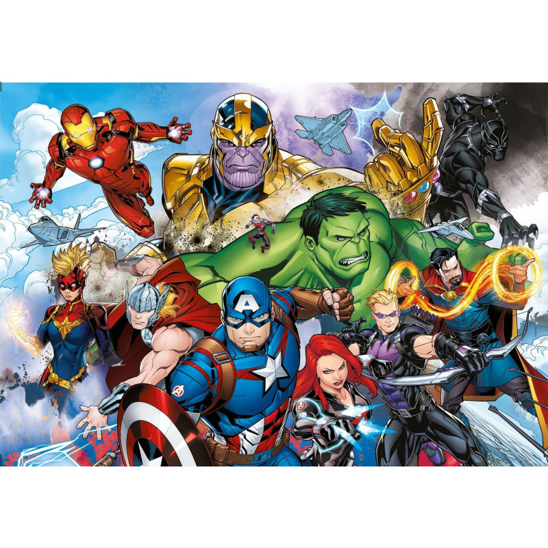 PUZZLE 104 pzas MARVEL AVENGERS - Clementoni 25718