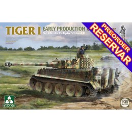 CARRO DE COMBATE SD.KFZ. 181 TIGER I E (Early) Mando -Escala 1/35- Takom 2195