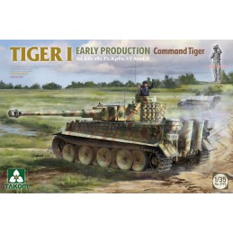 CARRO DE COMBATE SD.KFZ. 181 TIGER I E (Early) Mando -Escala 1/35- Takom 2195